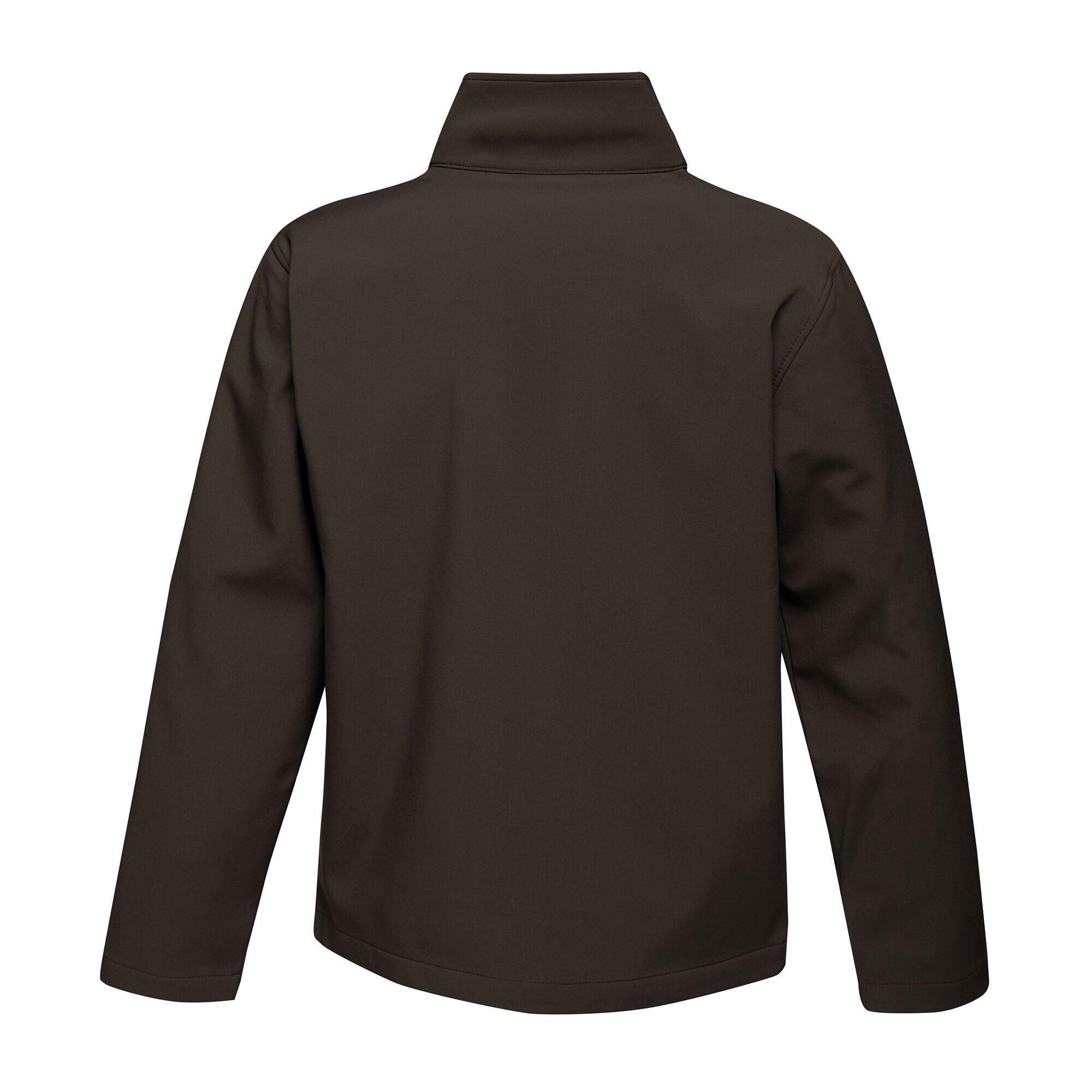 Mens Ablaze Printable Softshell Jacket (Black/Black) 2/5