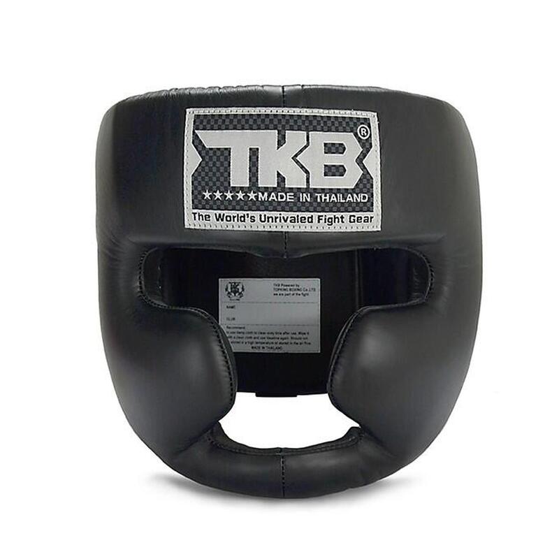 Casque de boxe à couverture intégrale Top King noir