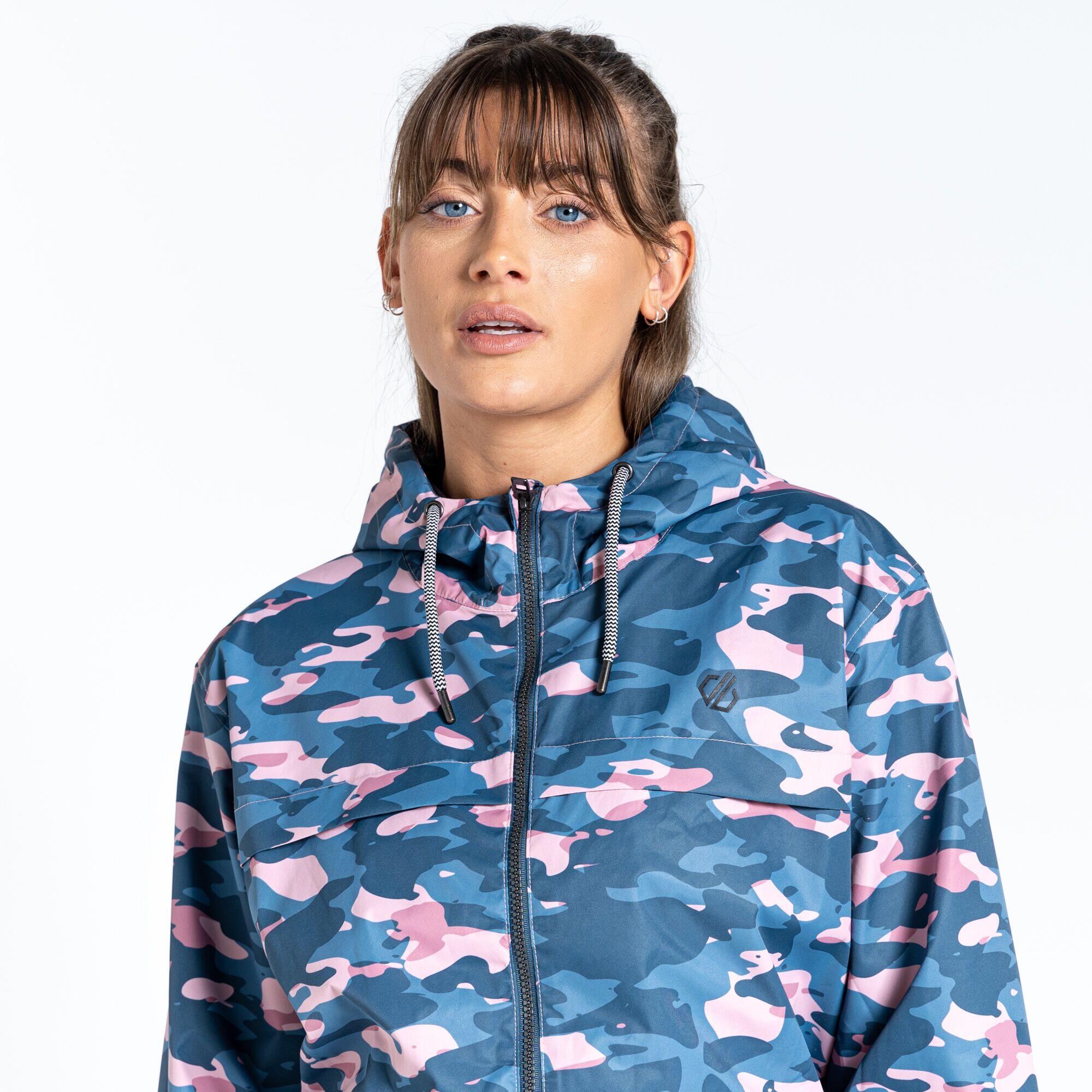 Womens/Ladies Deviation II Abstract Padded Jacket (Powder Pink Print) 4/5