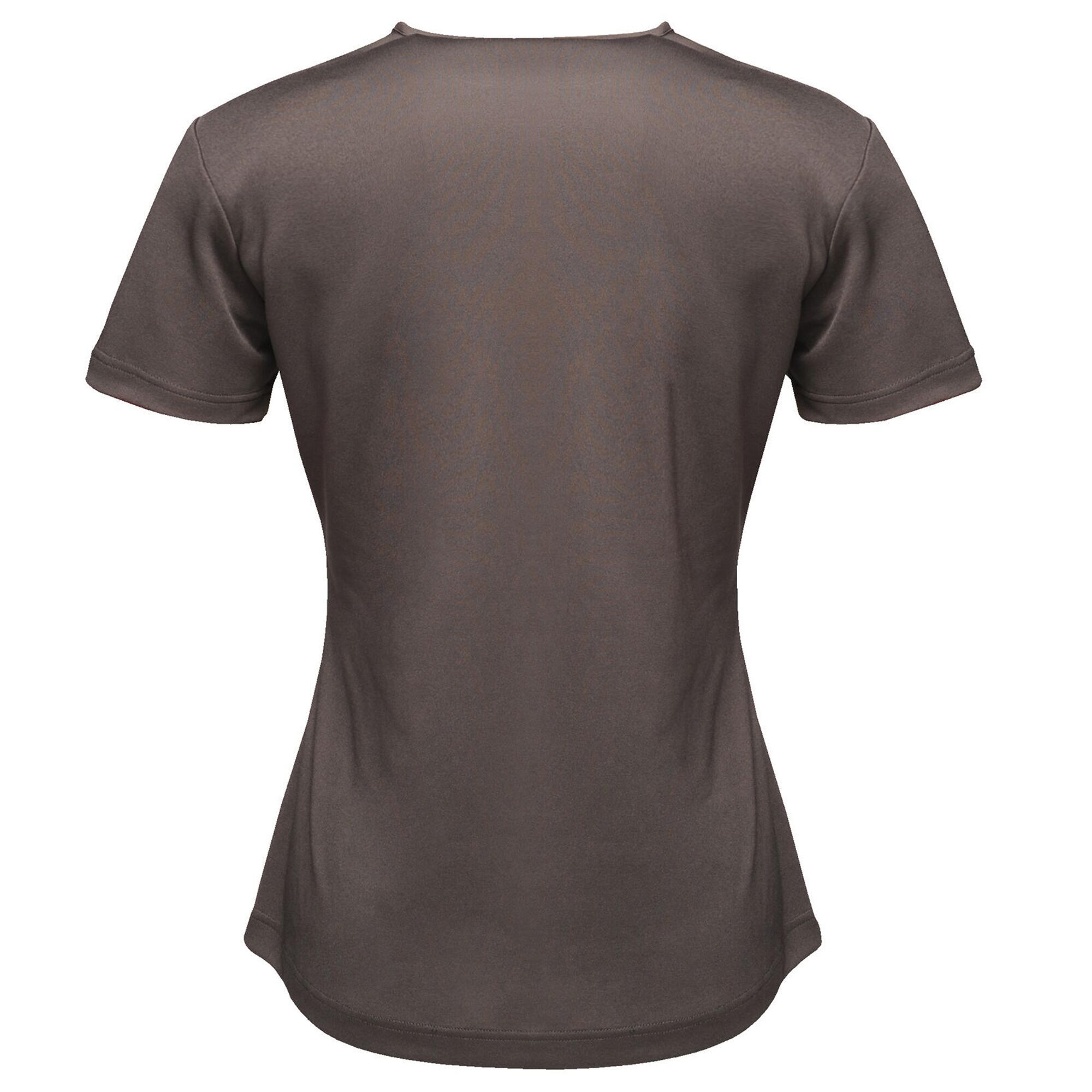 Womens/Ladies Torino TShirt (Seal Grey) 2/4