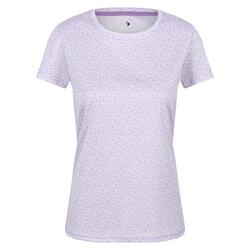 Camiseta Josie Gibson Fingal Edition para Mujer Lila Pastel Margarita
