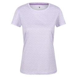 Dames Josie Gibson Fingal Edition Tshirt (Pastel lila madeliefje)