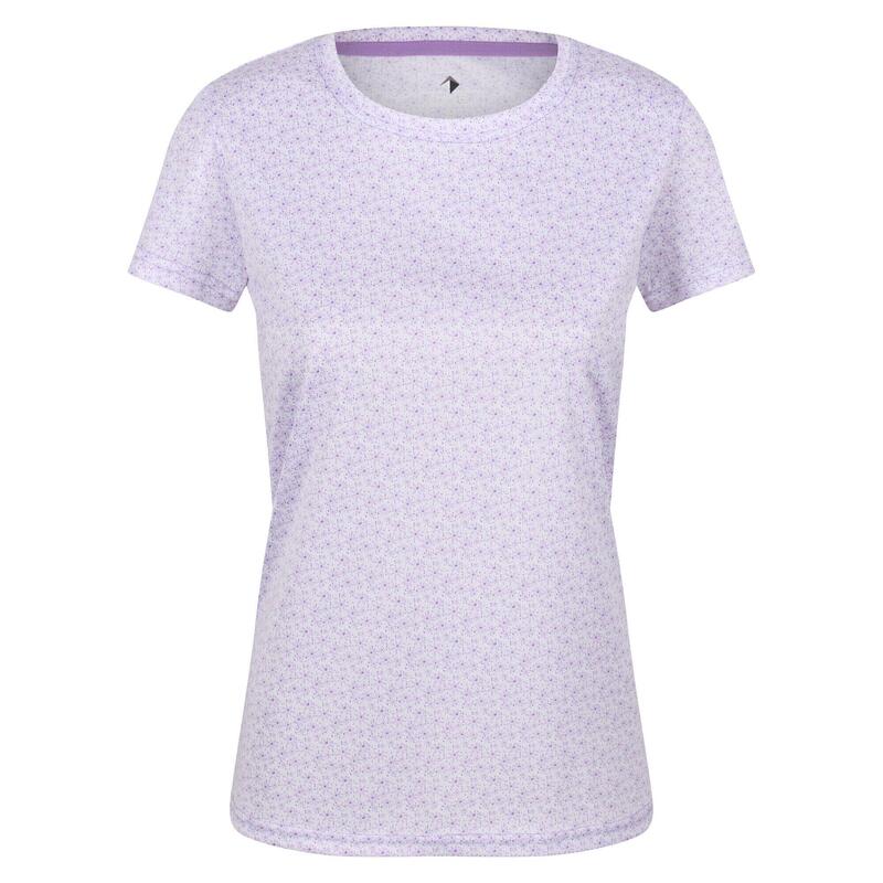 T-Shirt Josie Gibson Fingal Edition Mulher Lilás Pastel Margarida