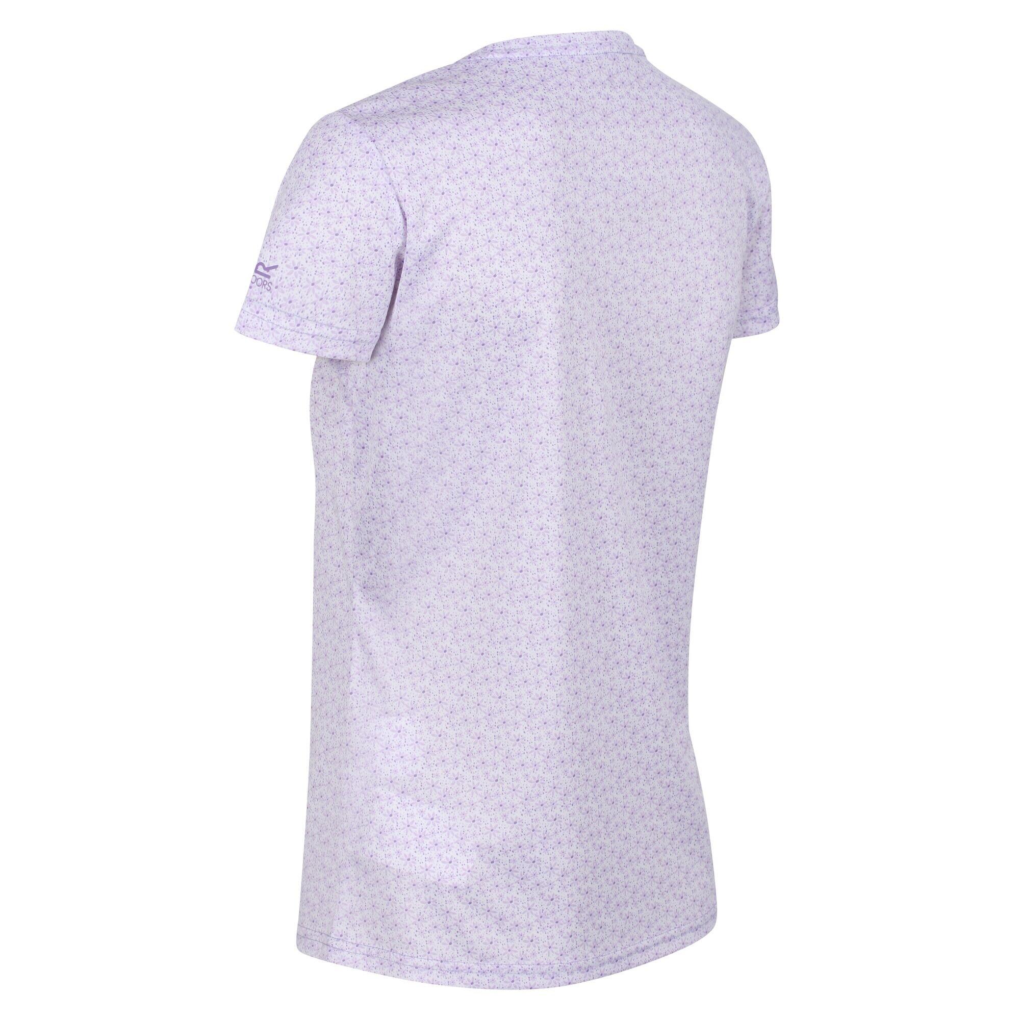 Maglietta Donna Regatta Josie Gibson Fingal Edition Lilla Pastello Paperina 4/5