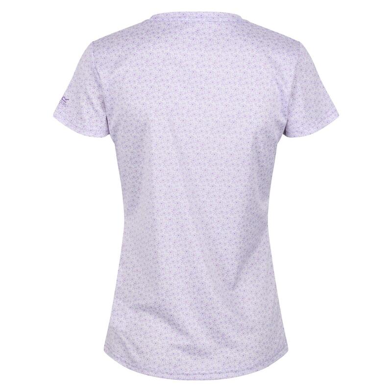 T-Shirt Josie Gibson Fingal Edition Mulher Lilás Pastel Margarida