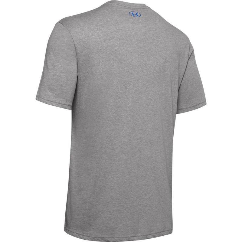 Tshirt FOUNDATION Homme (Gris clair chiné / Bleu / Bleu foncé)