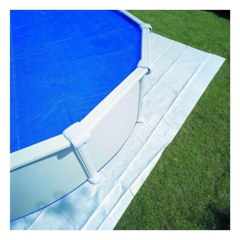 Manta protectora para piscinas ovaladas de 915x470 cm