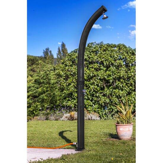 Ducha solar de PVC negro 22 L 2/5