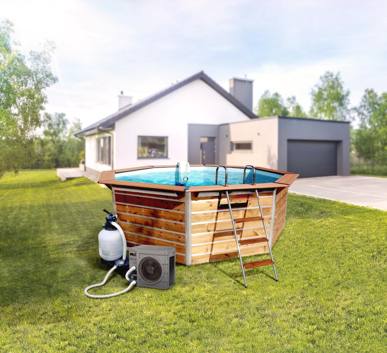 Poolstar Poolex Nano Action Warmtepomp 5kW Reversible 2/5