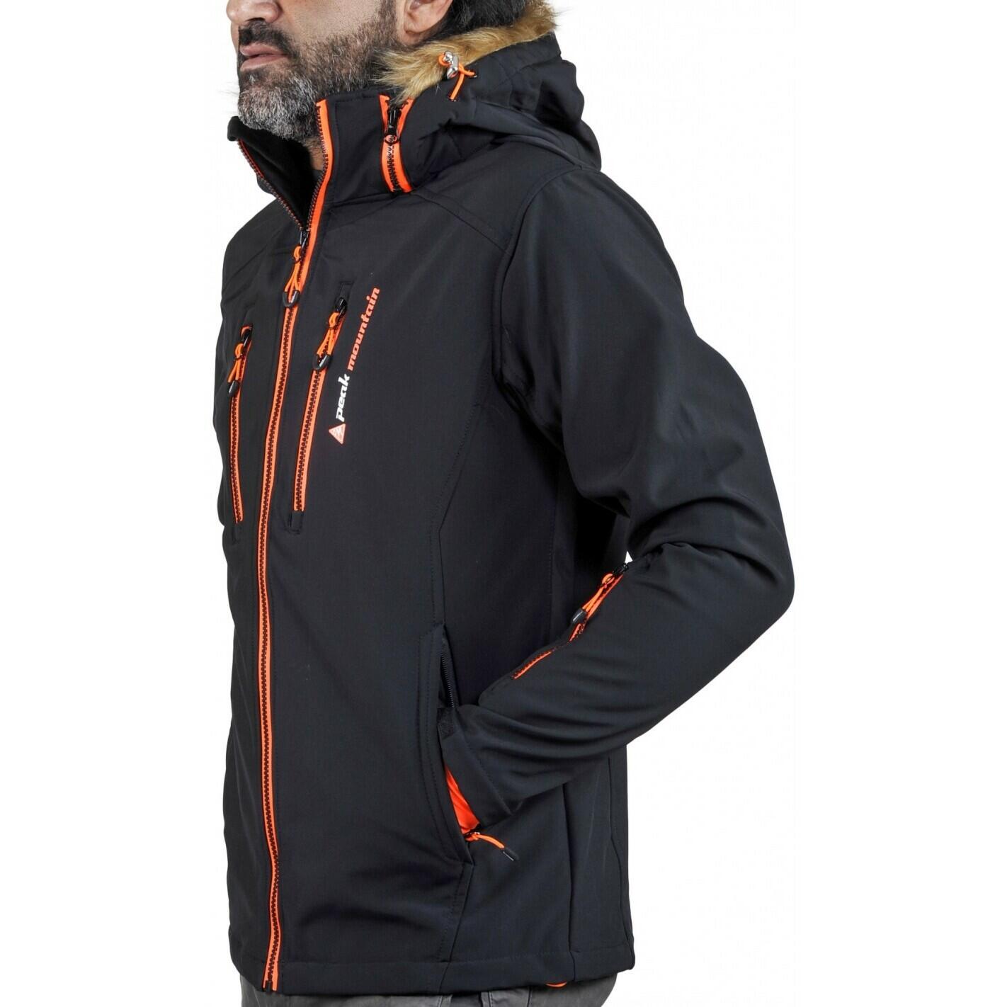 Veste softshell avec fausse fourrure Peak Mountain Casada 4/4
