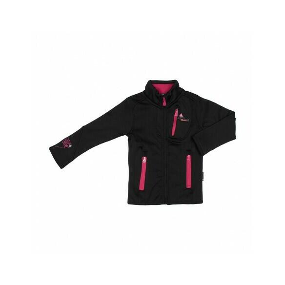 Peak Mountain - Sweatshirt Polaire Shell Fille Peak Mountain Gaynur - Sweat-shirt - Noir - Decathlon