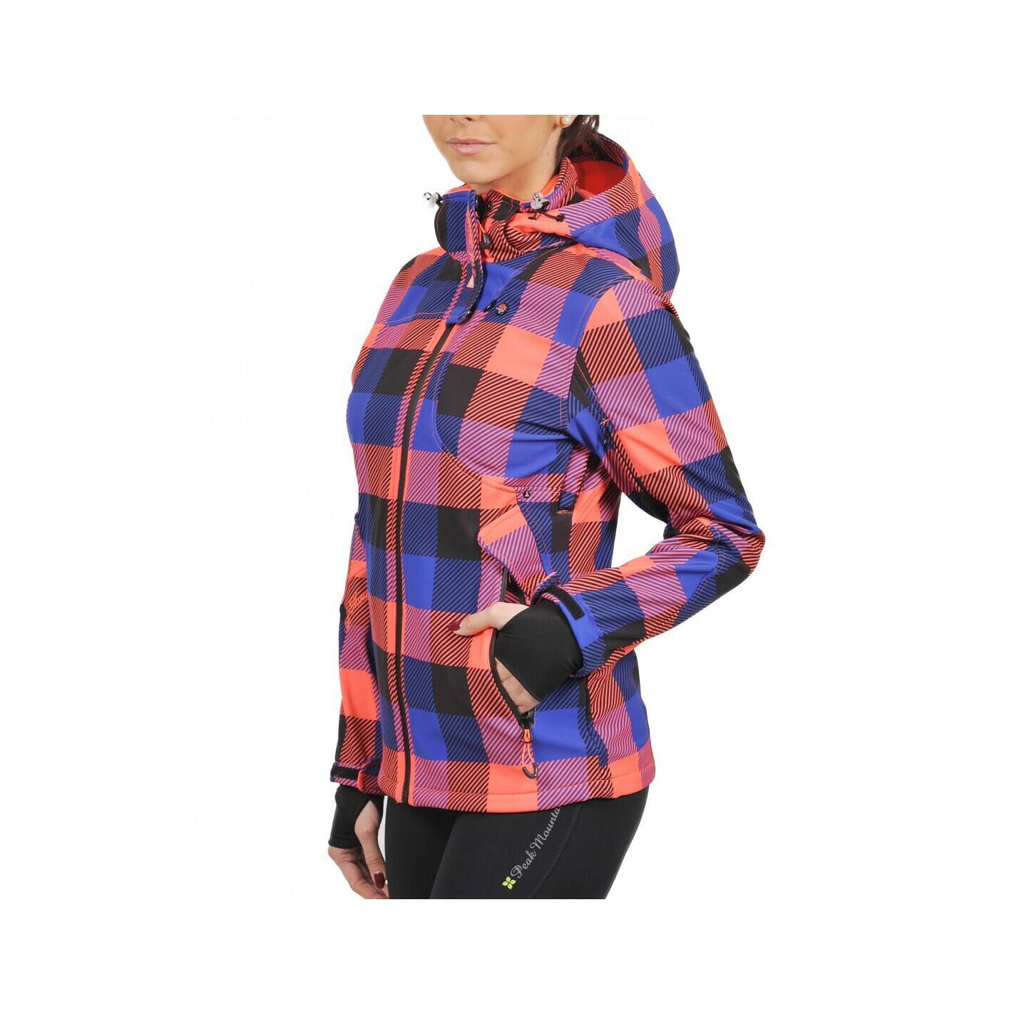 Seconde vie - Veste softshell imprimé femme Peak Mountain Aveny 2/3