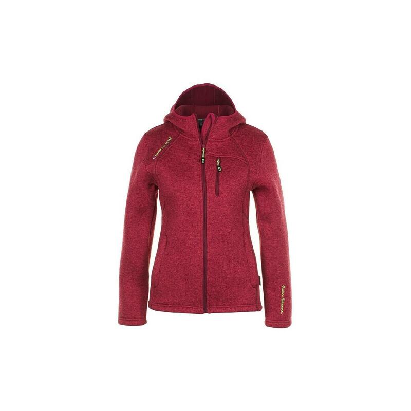 Fleecejacke mit Kragen für Damen Peak Mountain Alaine