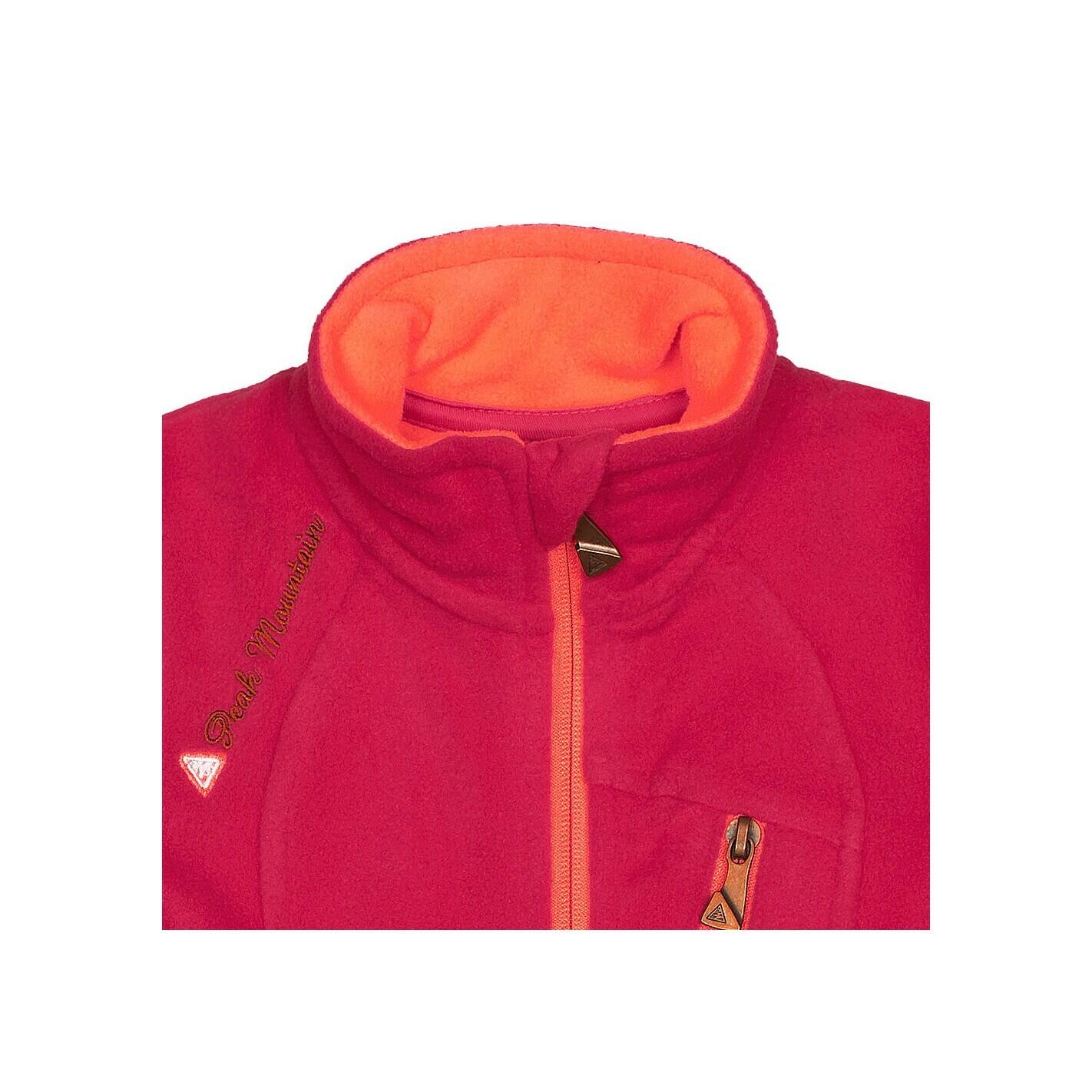 Girl's fleece jacket Peak Mountain Gacalon 3/3