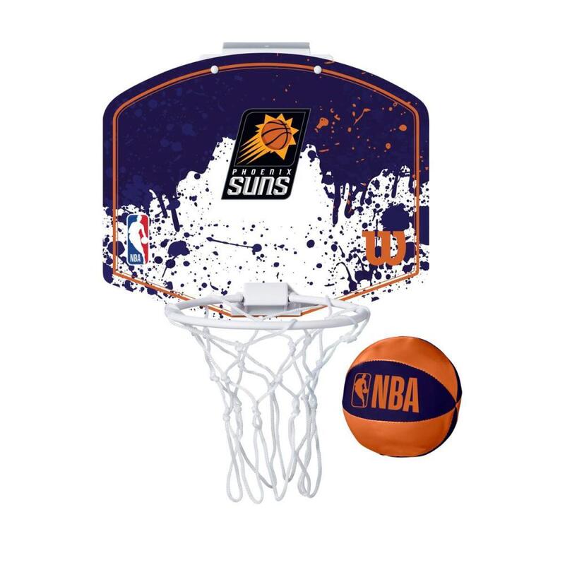 Mini canasta de baloncesto Wilson NBA des Suns de Phoenix