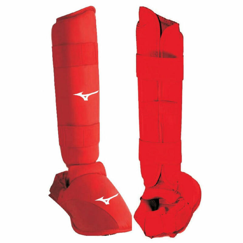 Protège-Tibia et pied Mizuno Karate Shin Instep