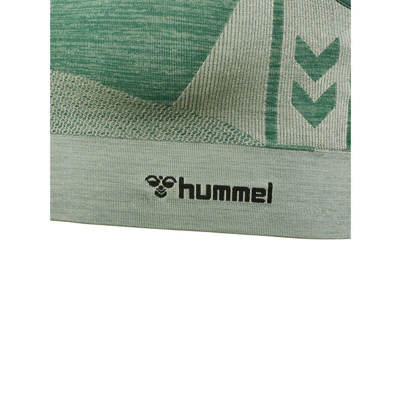 Soutien desportivo feminino sem costura Hummel Clea