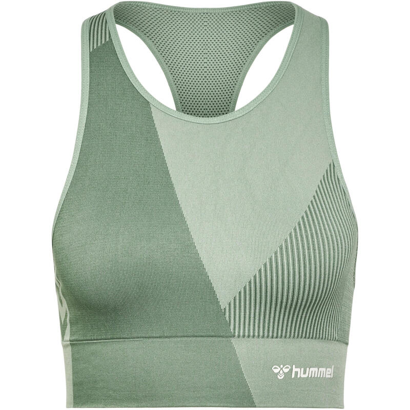 Soutien desportivo mulher sem costura Hummel MT Unite