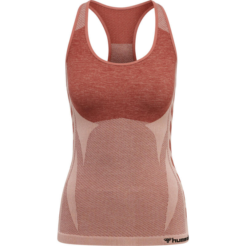 Haut Hmlclea Yoga Femme Respirant Absorbant L'humidité Sans Couture Hummel