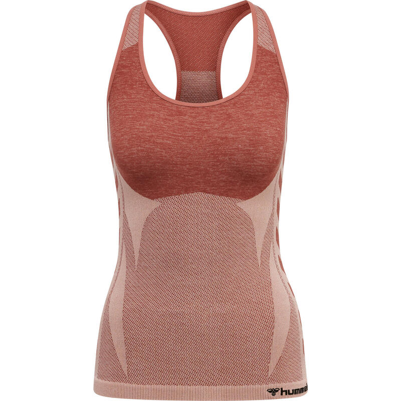 Top Hmlclea Yoga Femme Respirant Séchage Rapide Sans Couture Hummel