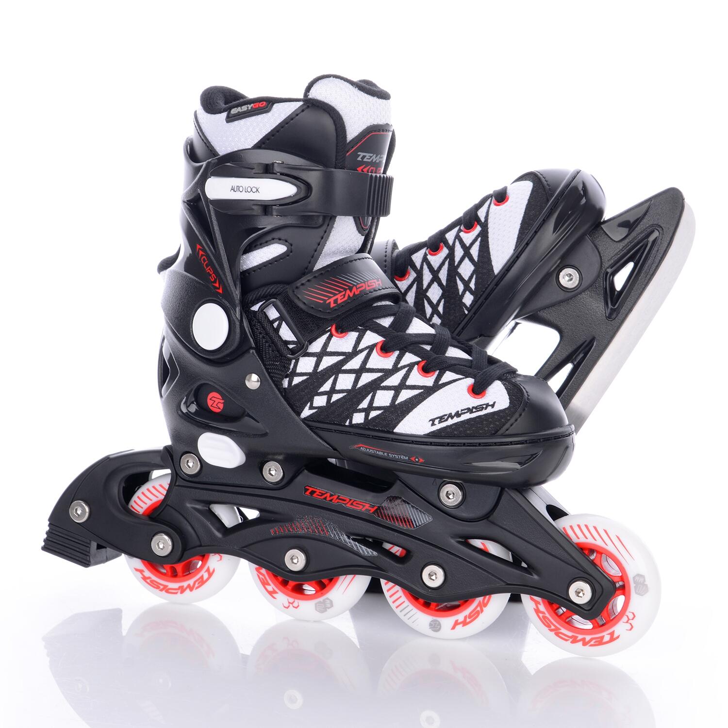 TEMPISH Kinderschlittschuh CLIPS DUO - verstellbar - Jr. 29-32 1/7