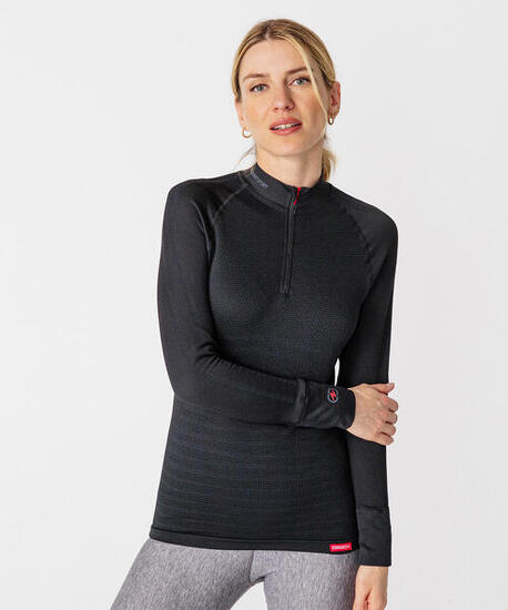 Sous vêtement col zippé Femme-thermique Thermolactyl ENERGY 5 Intense