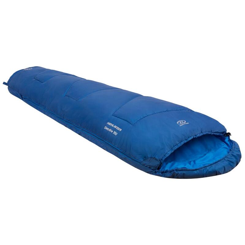 Mummyslaapzak Sleepline 350 Mummy 4°C - Blauw