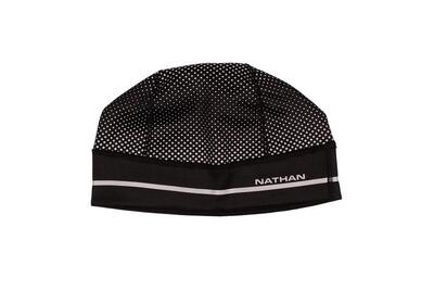 Nathan HyperNight Reflektierende Pony Tail Mütze SCHWARZ
