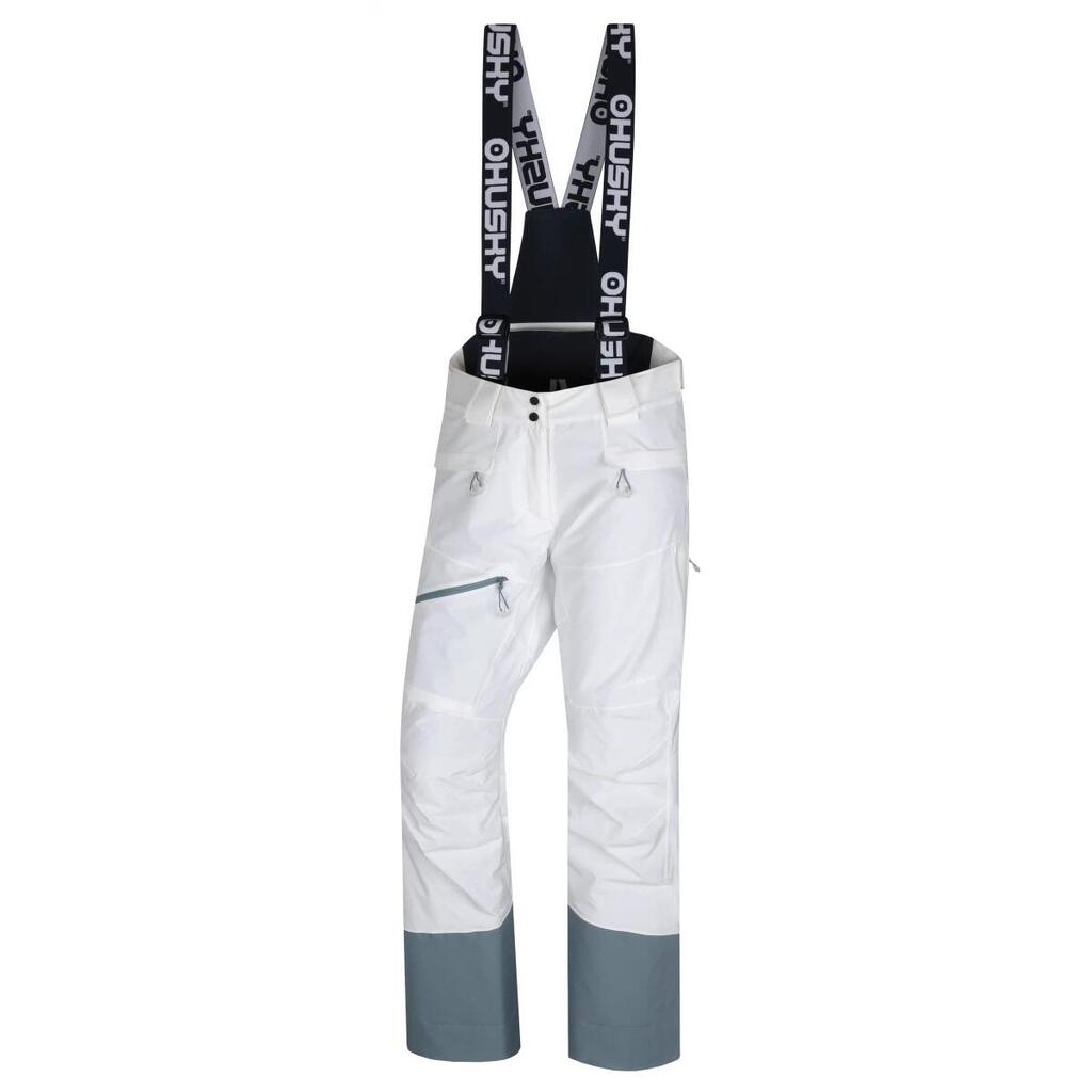 Gilep Stretch 15,000 membrane women's ski pants - White