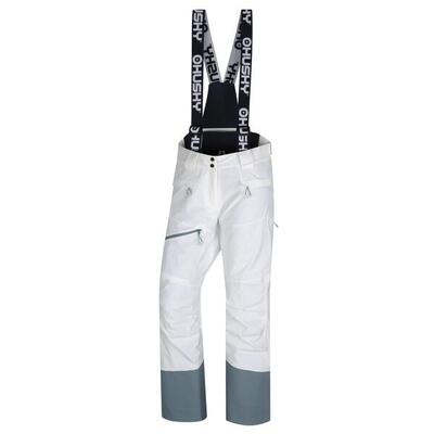 Skibroek voor dames gilep l stretch 15.000 membraan - wit