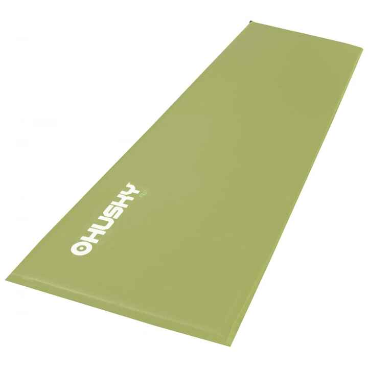 Selbstaufblasende Isomatte Folly 2,5 RWert 3,4 Hellgrün HUSKY DECATHLON