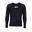 BASIC  MEN LONGSLEEVE SUN TOP - BLACK