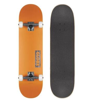 Globe goodstock skateboard neon orange 8.125
