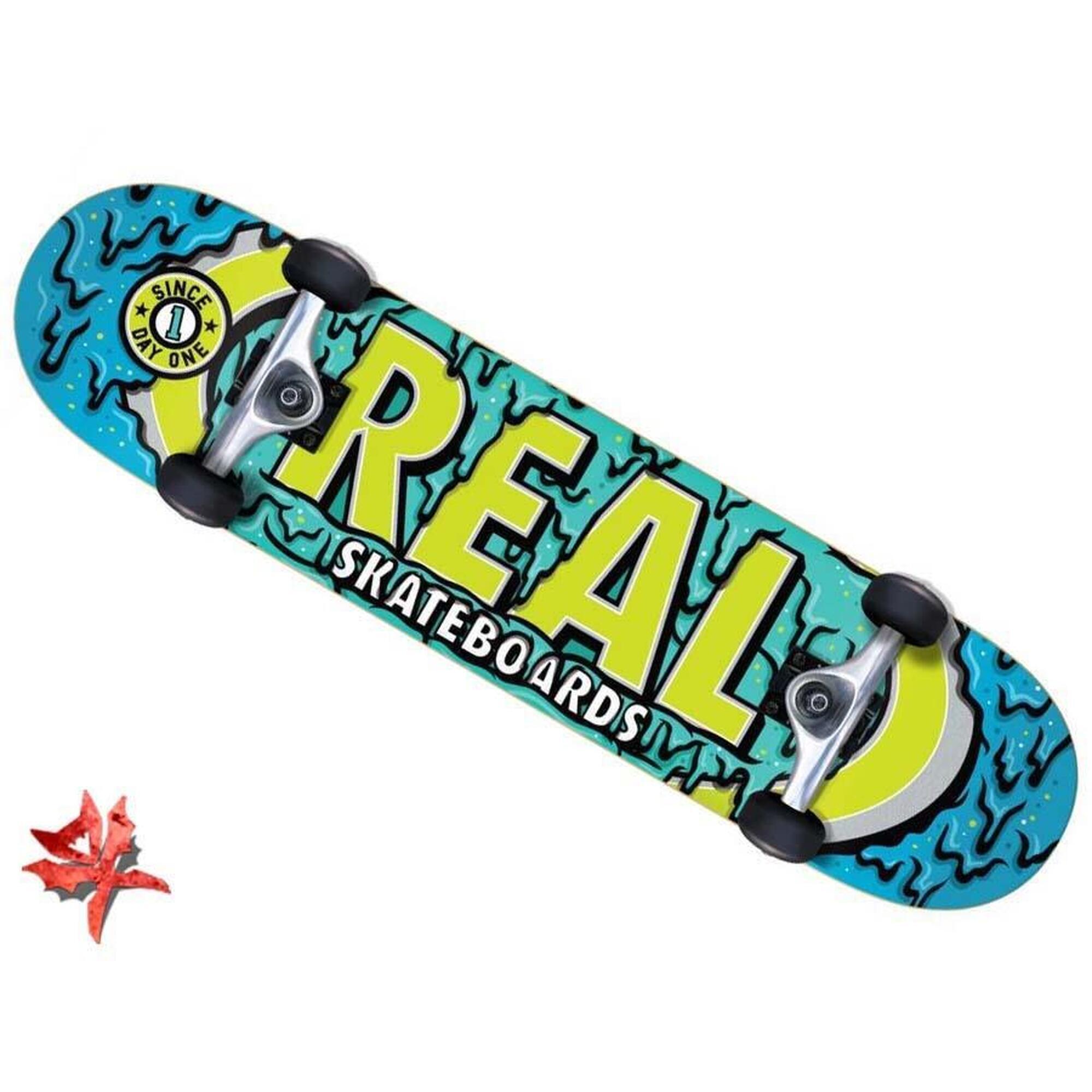 Real Ooze Oval Skateboard 7.75'' 1/3
