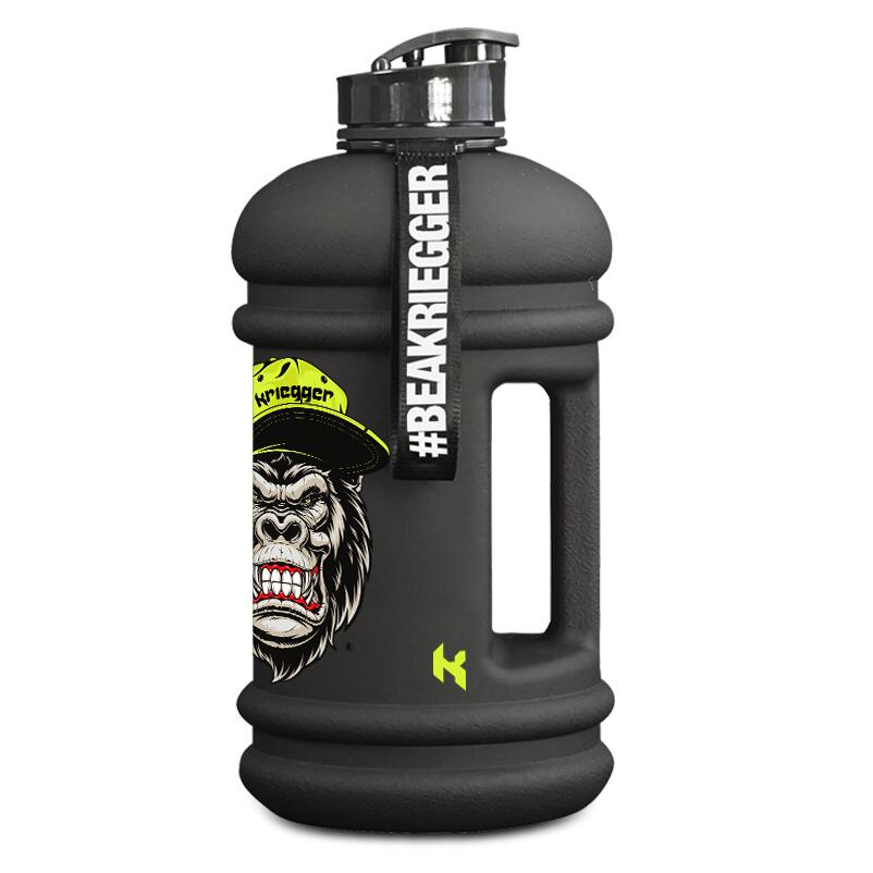 KRIEGGER SPORT NUTRITION 2.2L Sportflasche mit Griff