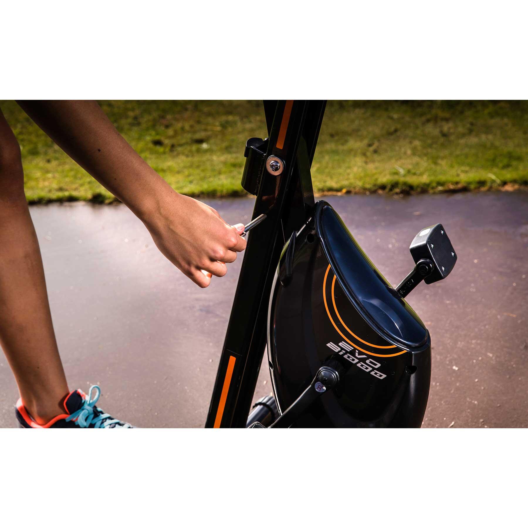 EVO B1000 YF1000 Opvouwbare hometrainer. Magnetische rem. 5/5