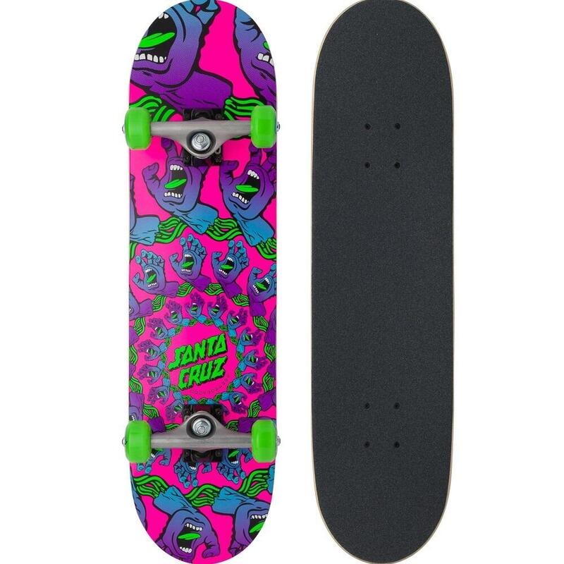 Santa Cruz Mandala Hand-Skateboard 7,75 Pink