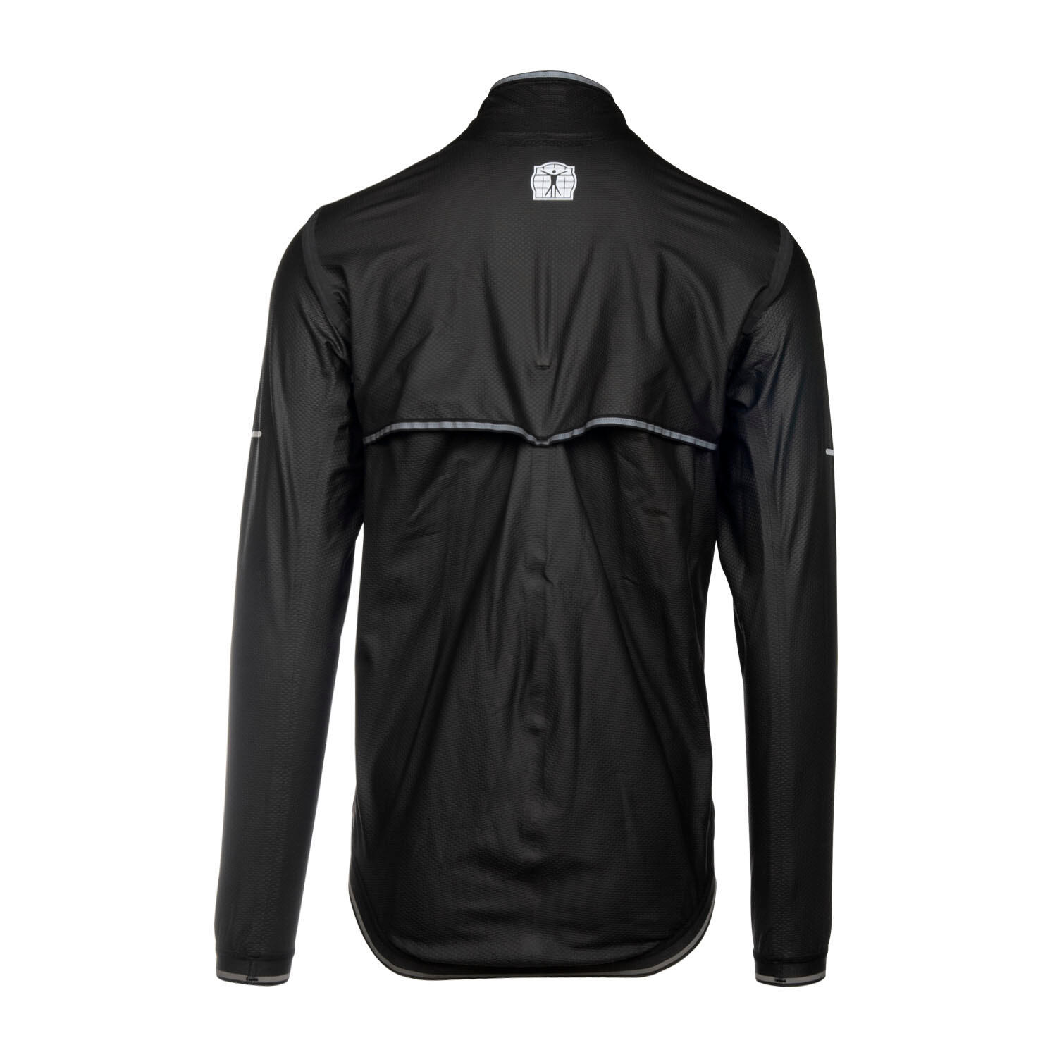 Chaqueta Ciclismo Hombre Impermeable Negro Kaaiman