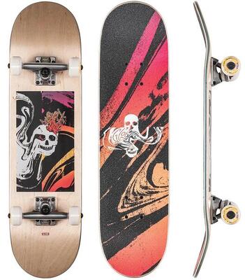 Globe mtwarning mid h2o skateboard 7.6
