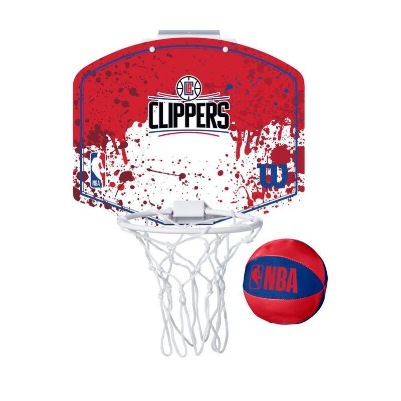 Cesto de Mini Basquetebol NBA des Los Angeles Clippers Wilson
