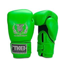 Gant de boxe Top King Double Lock vert fluo