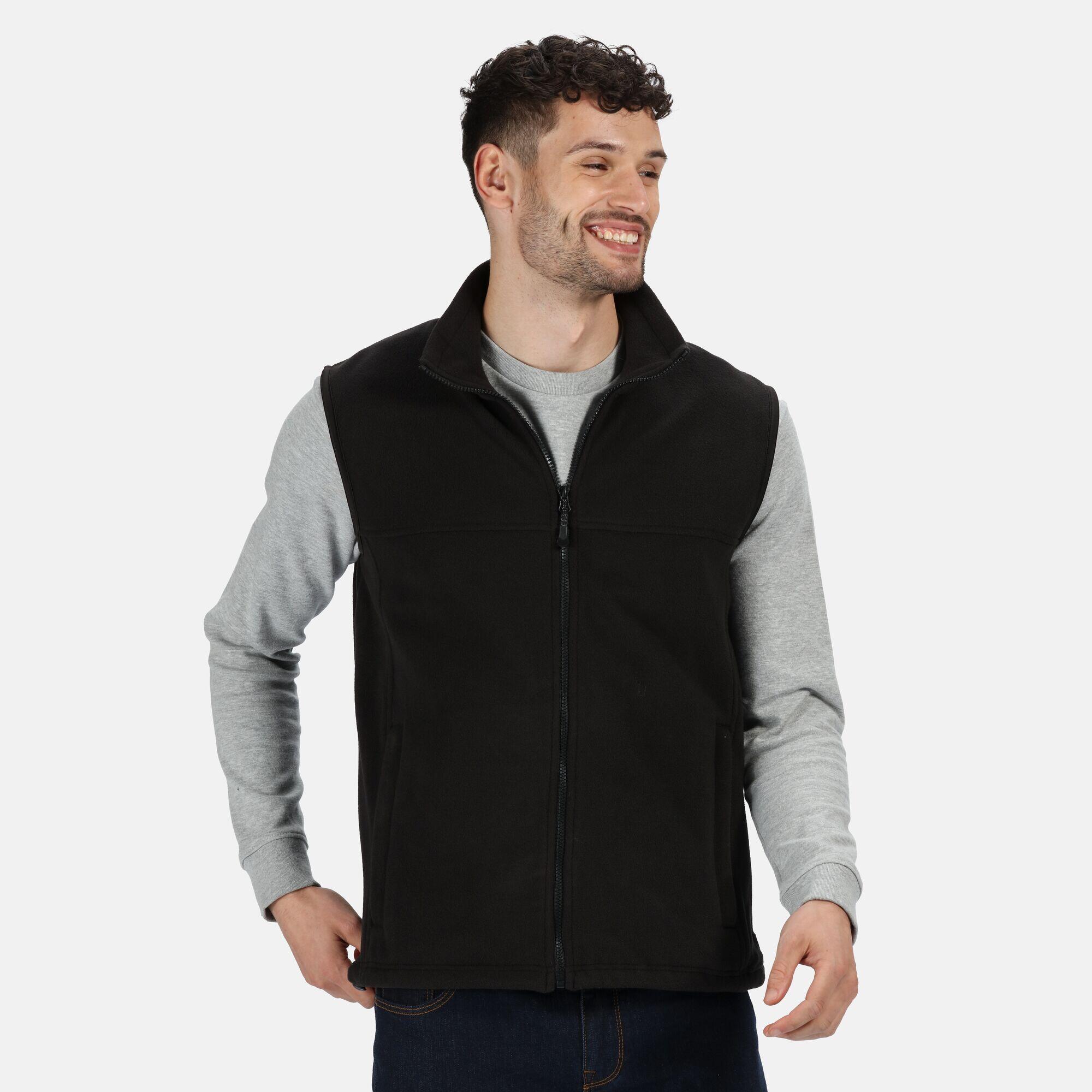 Men's fleece jacket (Black)