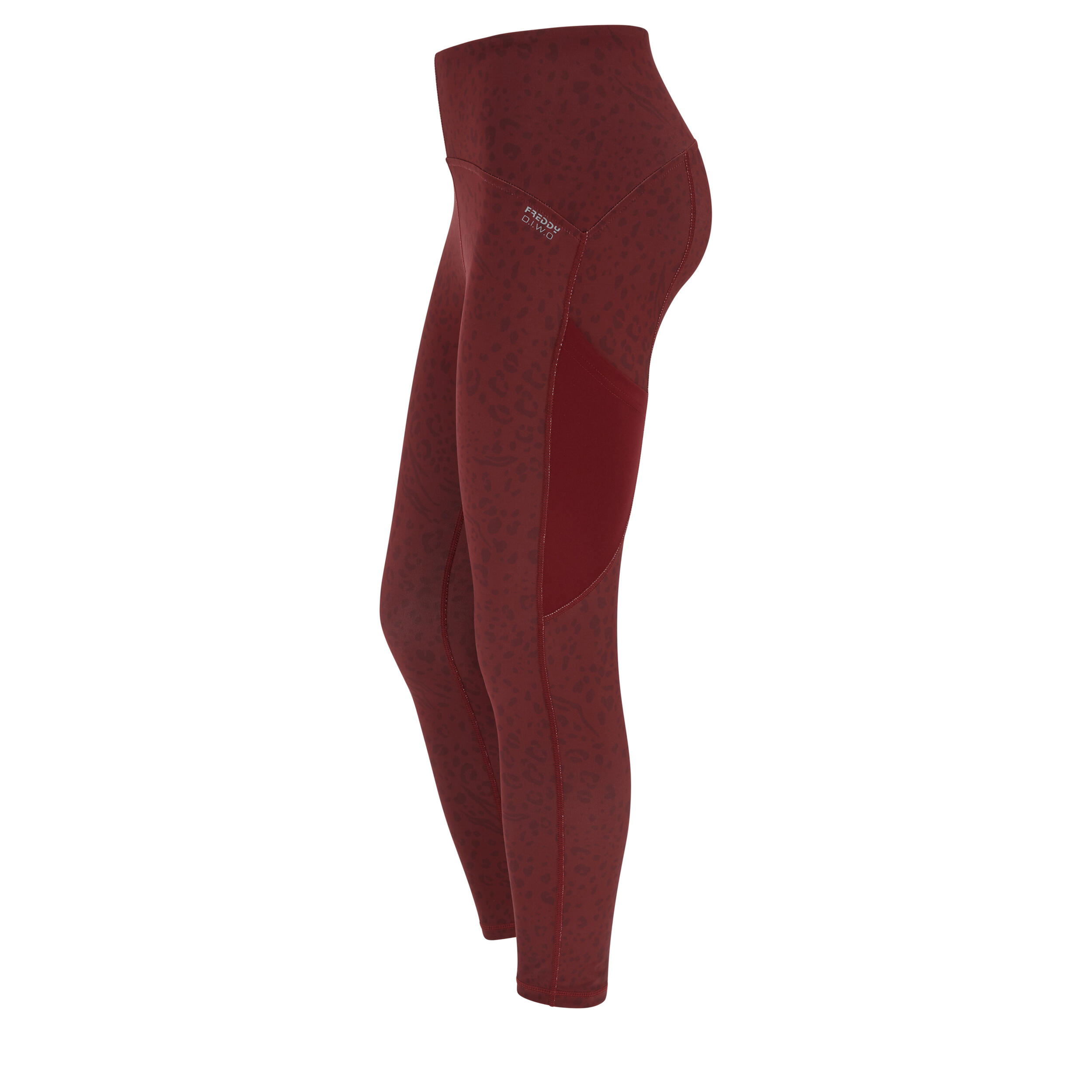 Leggings SuperFit ecologici traspiranti fantasia all over 3/3