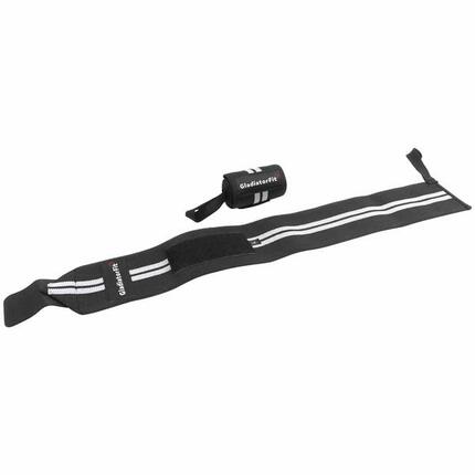 Bandes de maintien poignet élastiques "Wrist Strap" GladiatorFit (lot de 2)