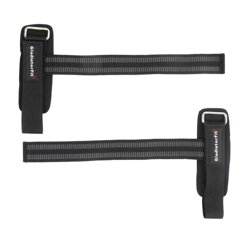 Sangles de levage / tirage "Lifting Straps" musculation (lot de 2)