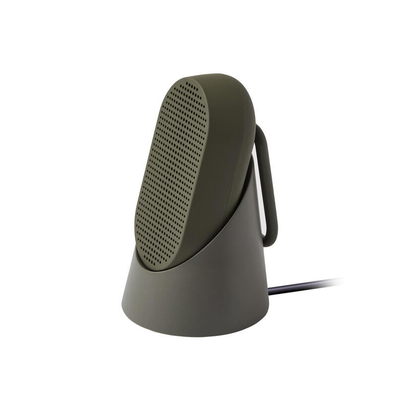 MINO T Bluetooth speaker with integrated carabiner - Green