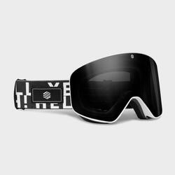 Farfetch Sport & Swimwear Abbigliamento da sci Accessori da sci Maschera sci con fascia logo Nero 