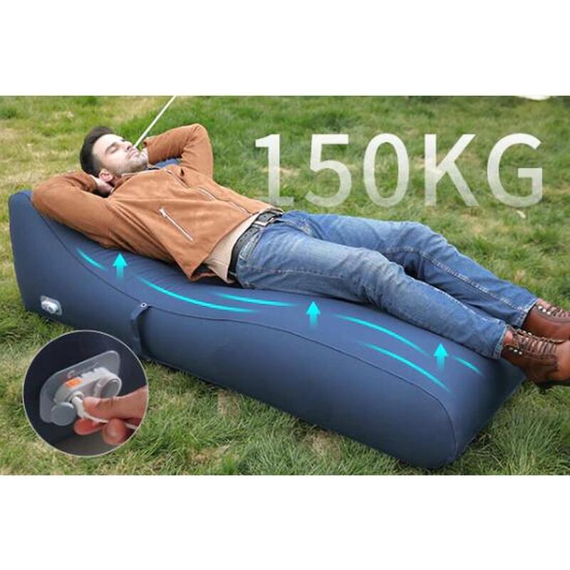 LOUNGER GS1 / One-Key Automatic Inflatable Lounger / BLUE