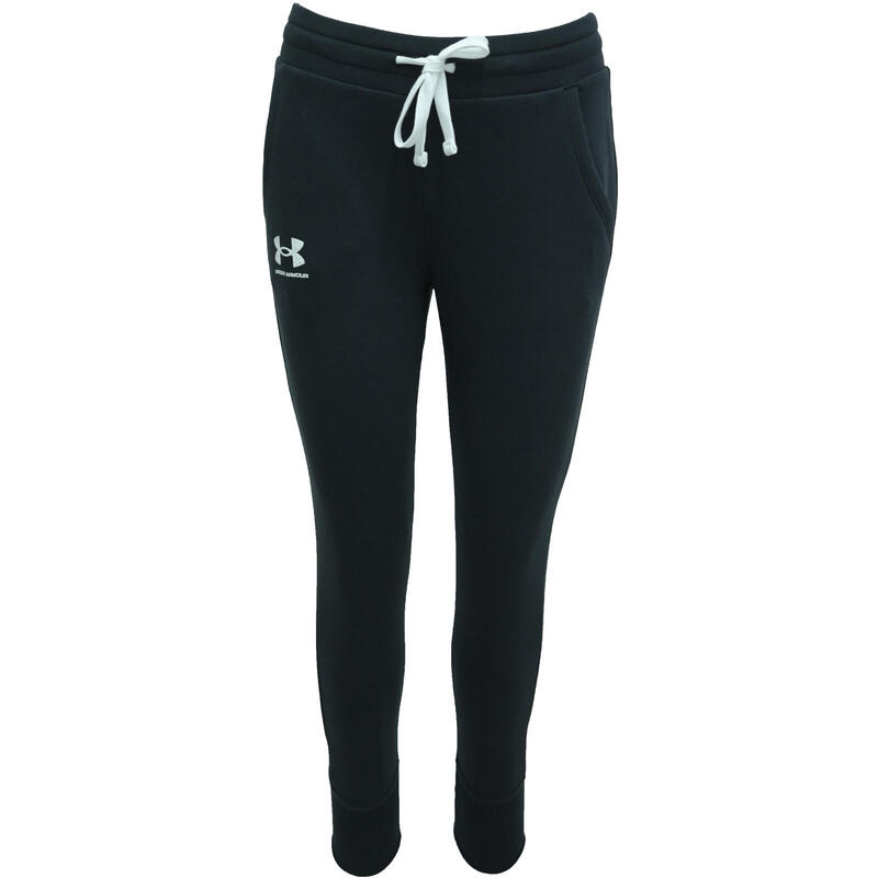 Pantalones Under Armour Rival, Negro, Mujer