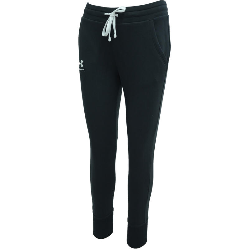 Pantalones Under Armour Rival, Negro, Mujer